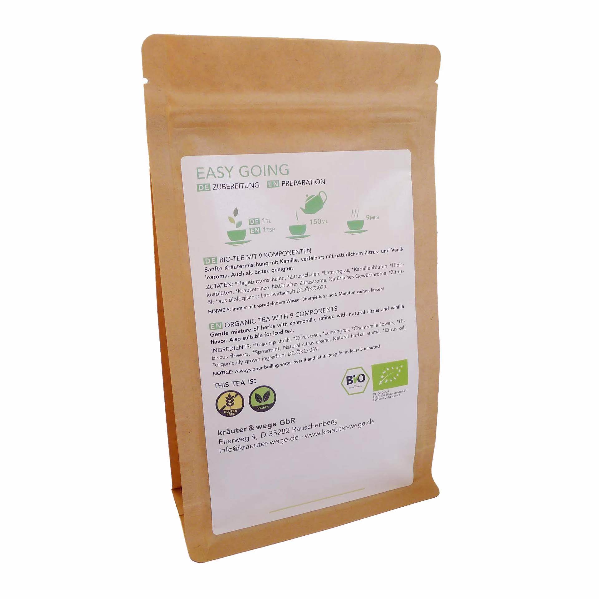 AURUM VERDE Easy Going Tüte hinten