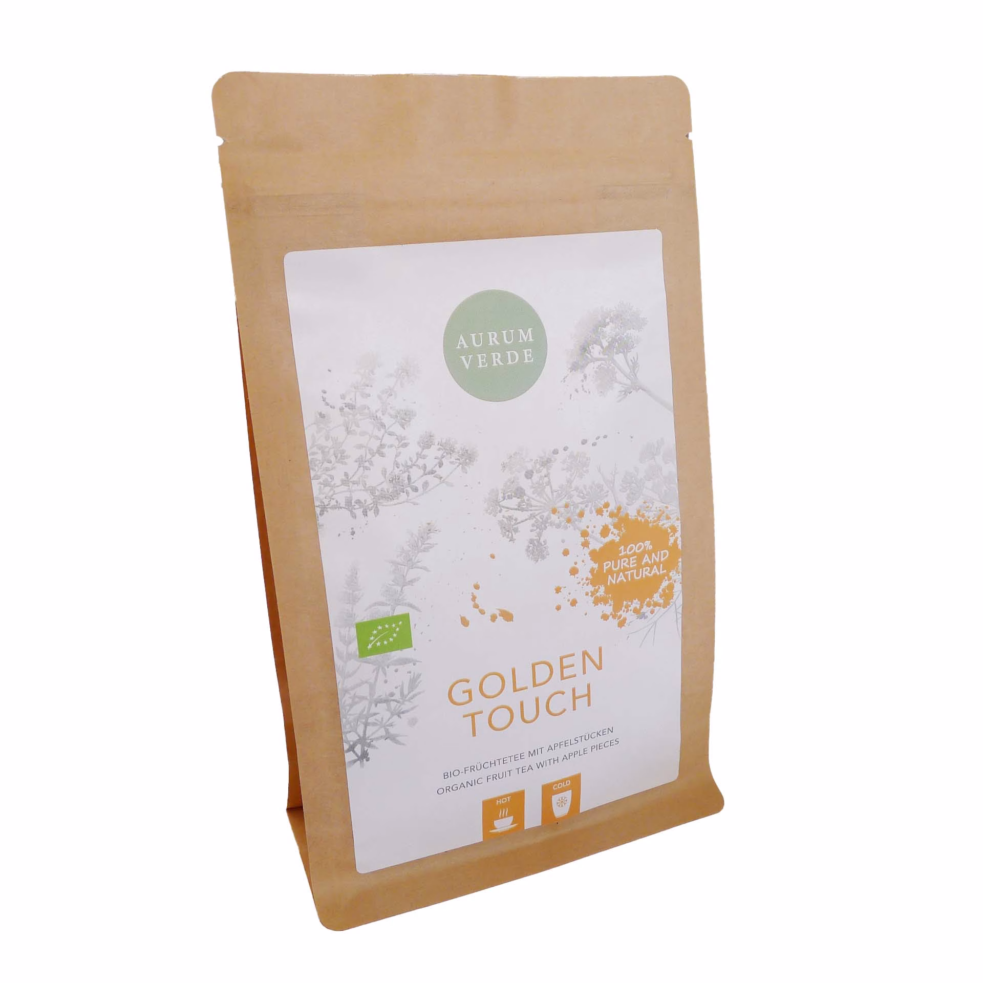 AURUM VERDE Golden Touch Tüte vorne