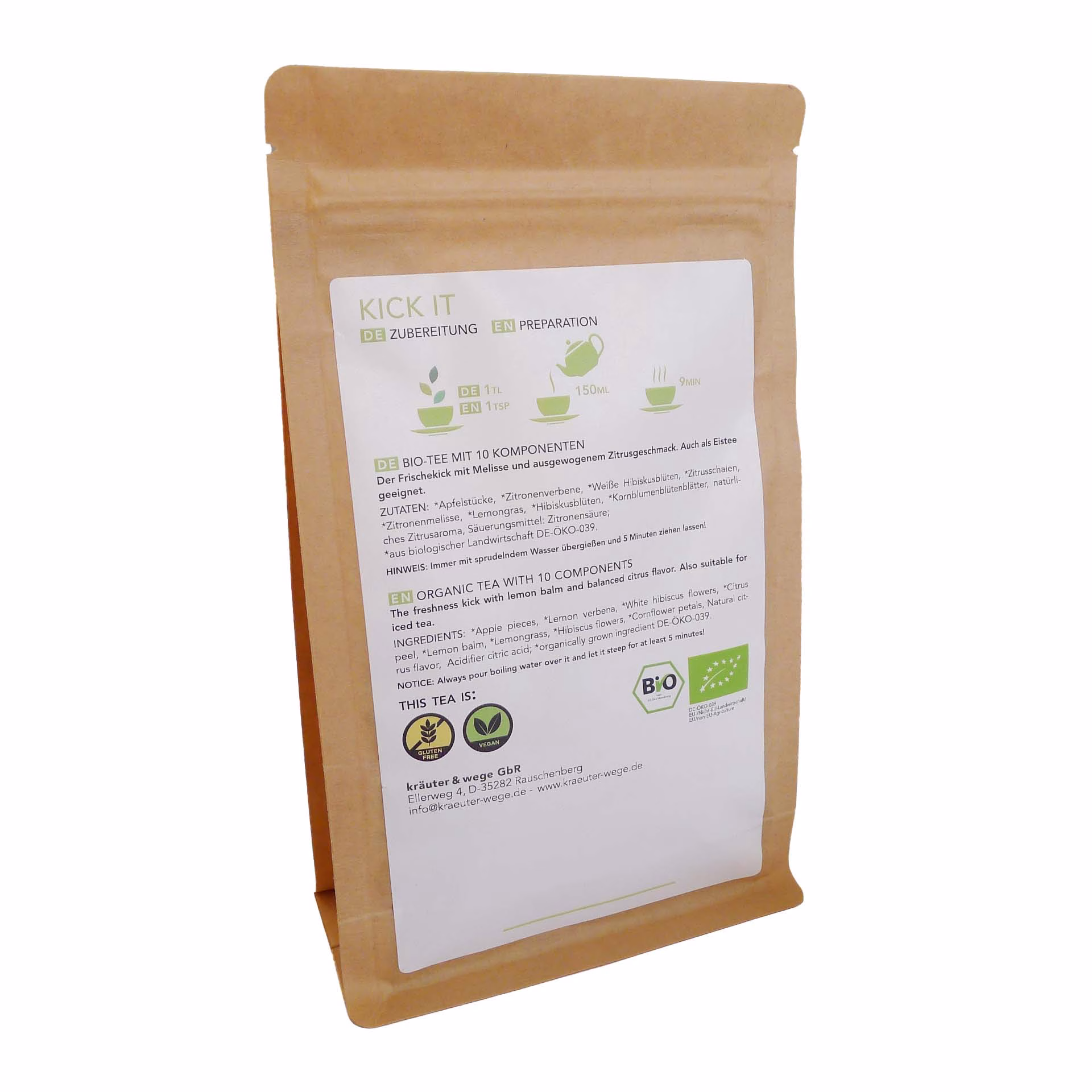 AURUM VERDE Kick It Tüte hinten