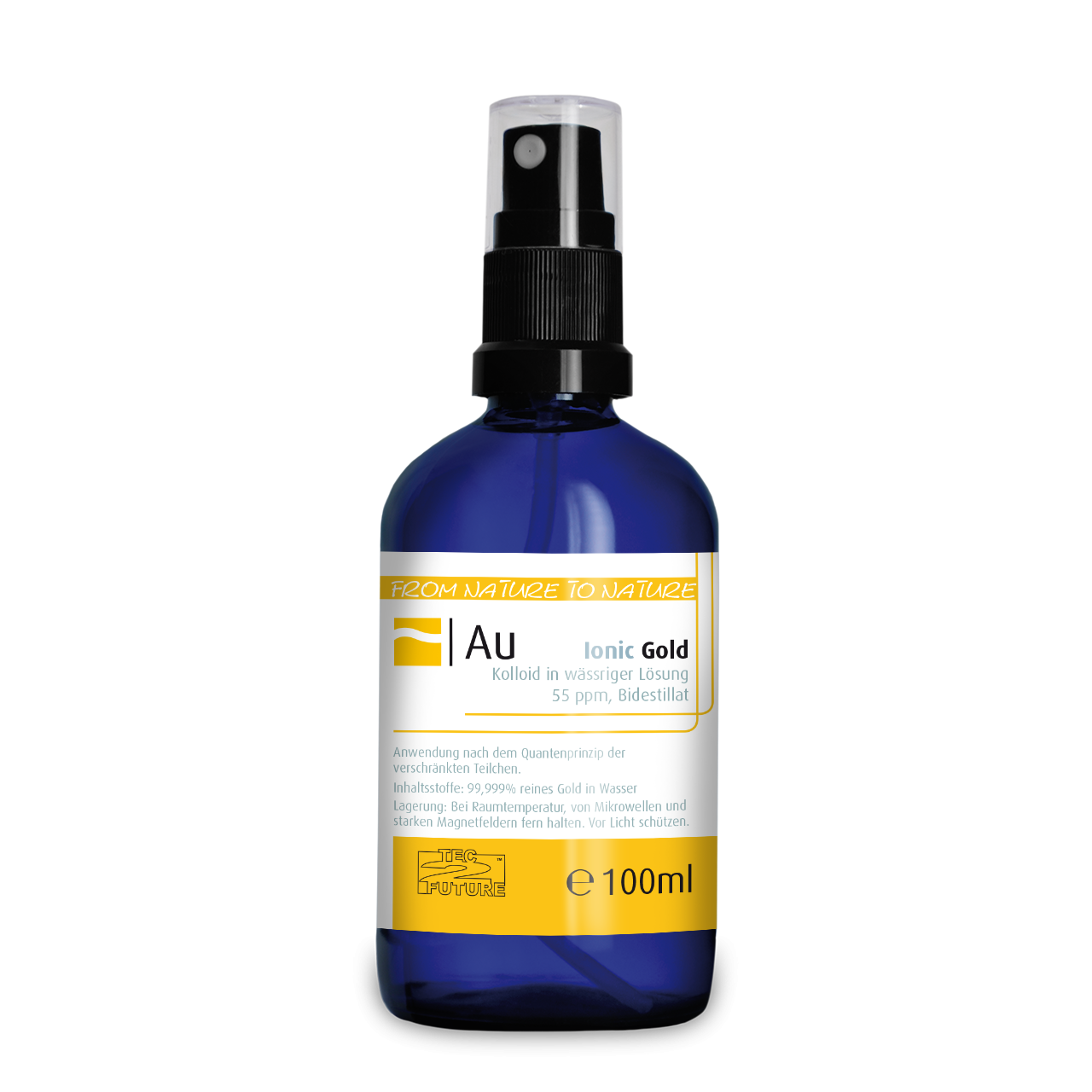 Ionic kolloid. Gold (Au) 100 ml