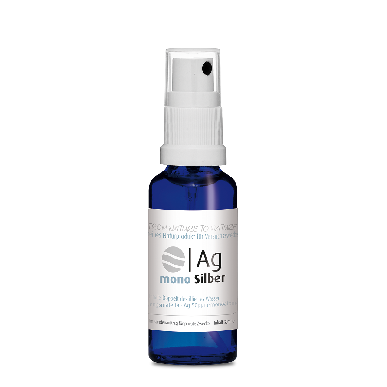 Monoatomares Silber (Ag) 30ml