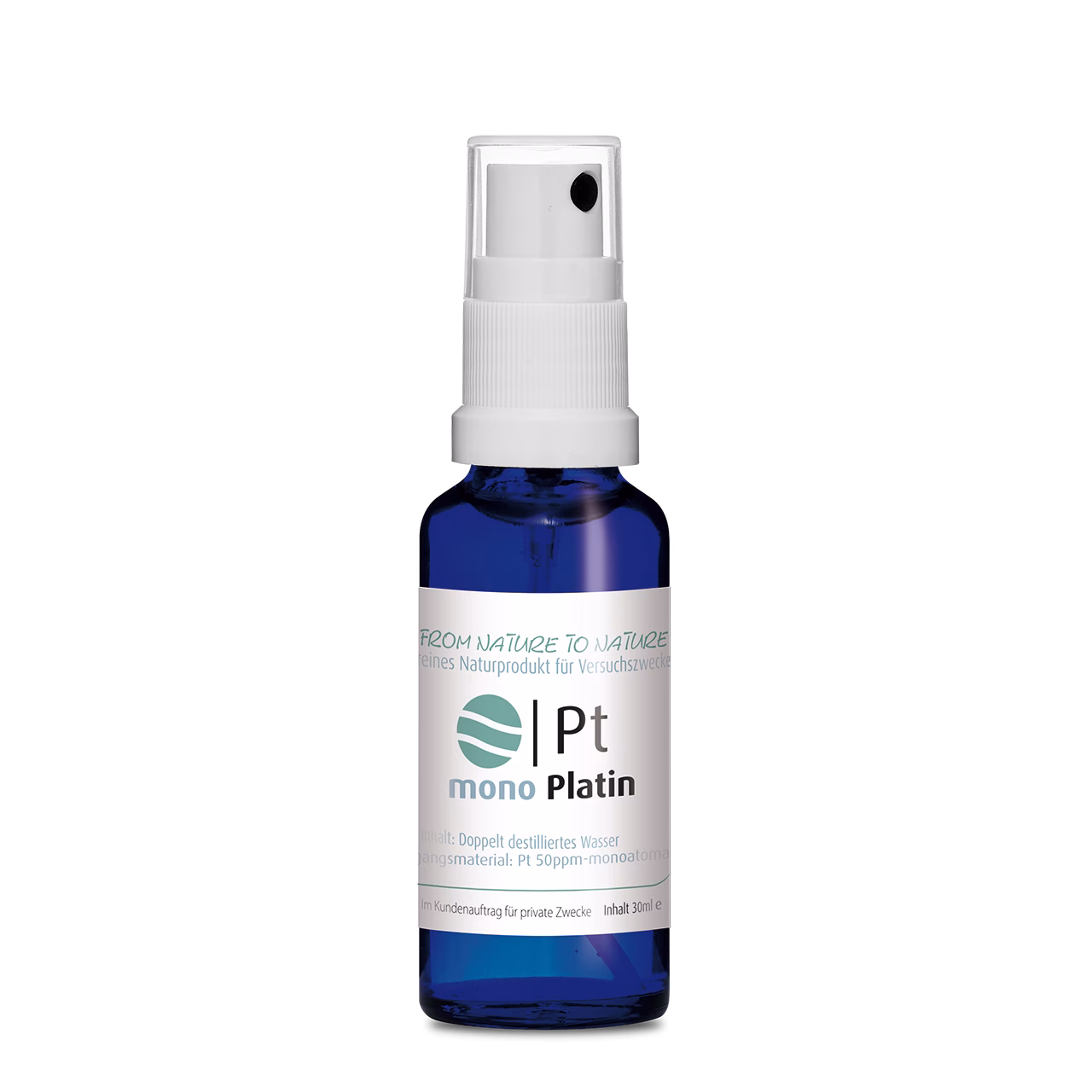 Monoatomares Platin (Pt) 30ml