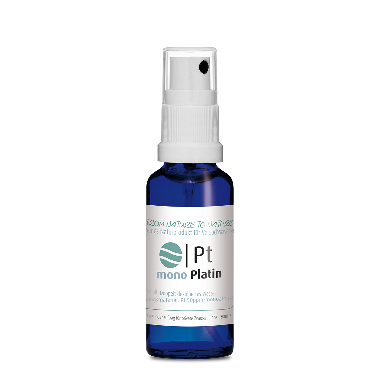 Monoatomares Platin (Pt) 30ml