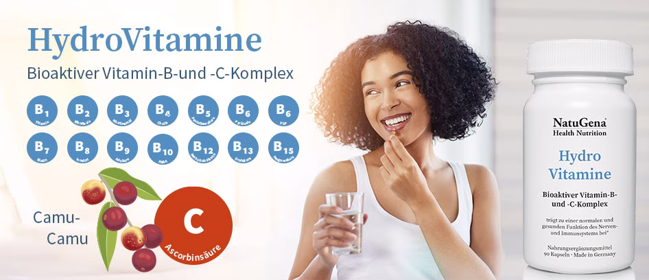 HydroVitamine | Vitamin C- und Vitamin B-Komplex