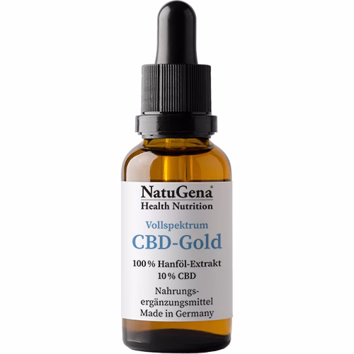 Hanf-Aromaextrakt Gold 10% | 100% Hanföl-Extrakt mit 10% CBD