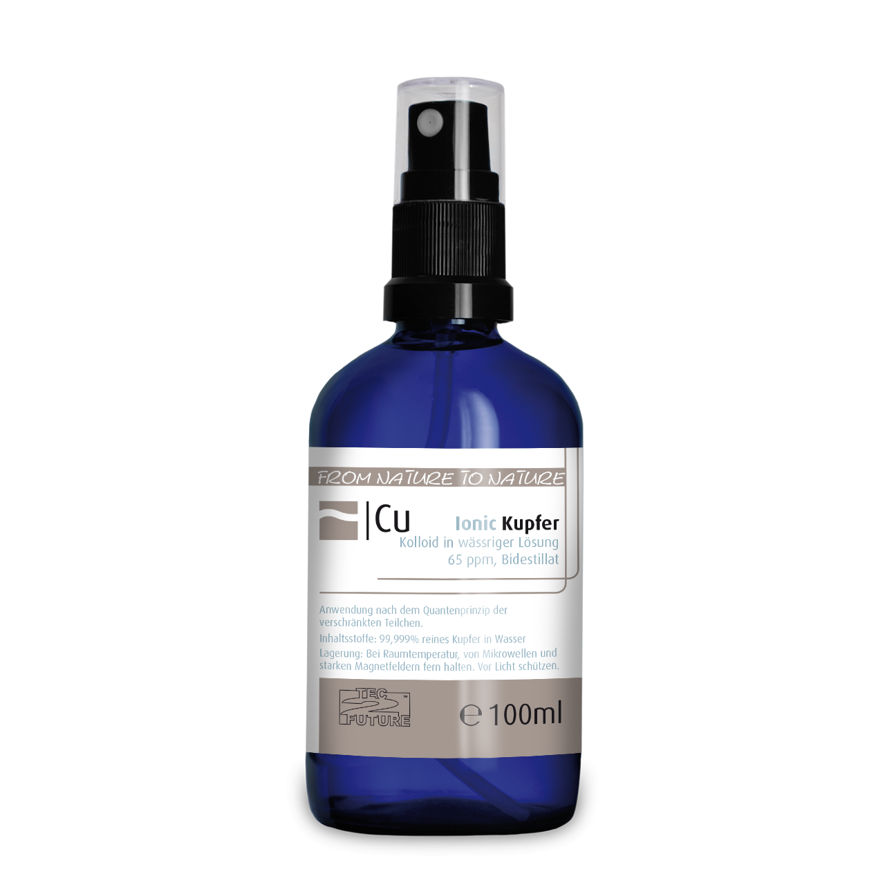 Ionic kolloid. Kupfer (Cu) 100 ml